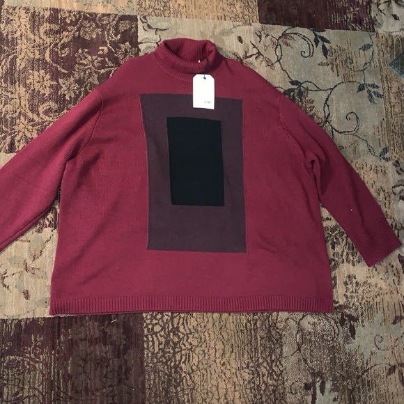 LEVI'S MADE & CRAFTED FLARED SWEATER OVERSIZED TURTLE NECK - Picture 3 of 7
